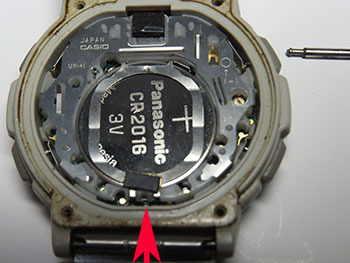 電波腕時計WVA-101電池交換