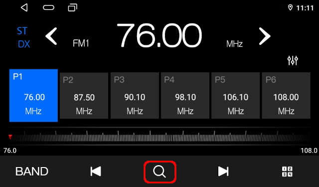 kasuvar KAR7S ラジオ設定