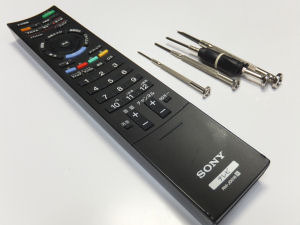 SONY BRAVIA液晶テレビ用リモコンRM-JD018修理