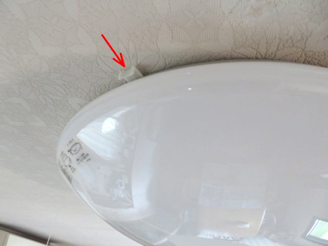 2灯式蛍光灯取外し