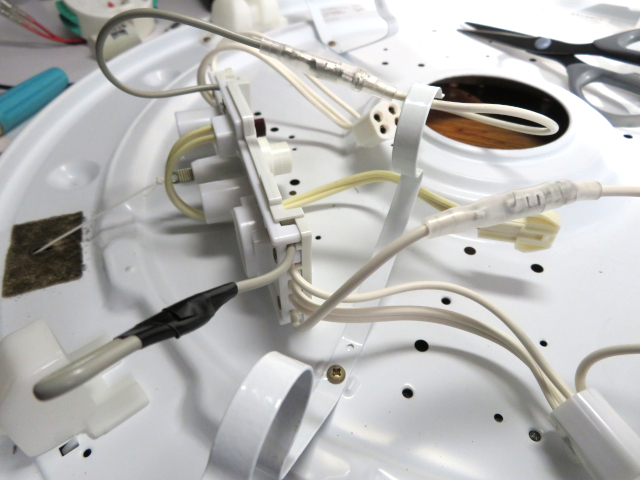 2灯式蛍光灯LED化配線