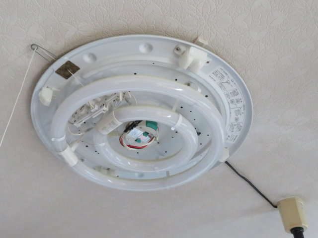 2灯式蛍光灯LED化配線