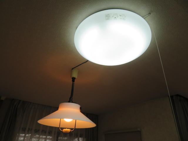 2灯式蛍光灯LED化配線