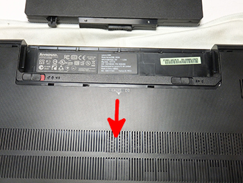 G500ハードディスク交換分解